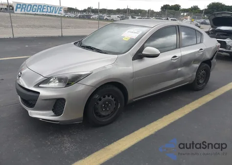 2013 Mazda 3 I Sport z USA, uszkodzony, nr VIN JM1BL1U77D1772766